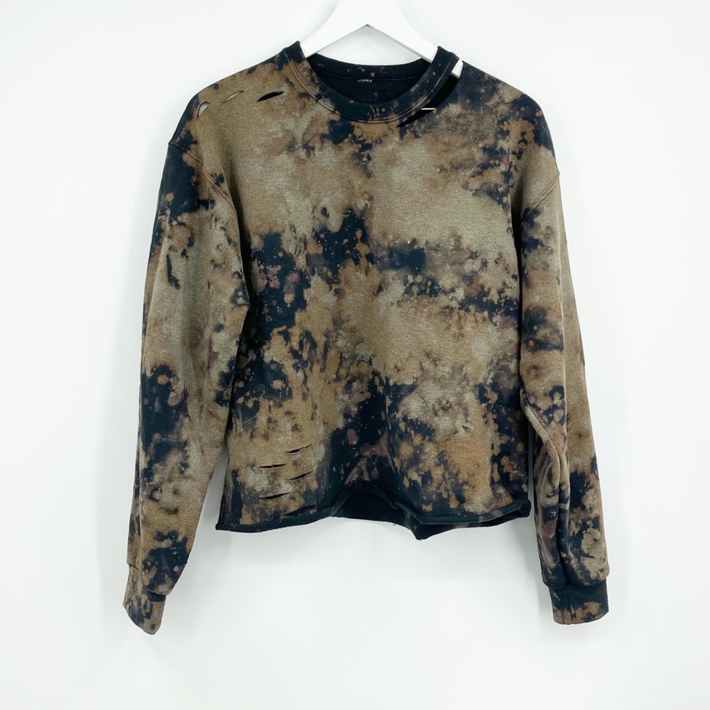 Custom One Of A Kind Reverse Dyed Bleach Splatter… - image 5
